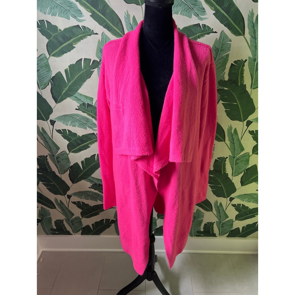 Vici Flawless Open Front Cardigan Women M Pink NWOT